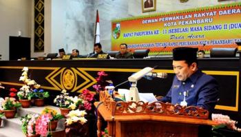 Hmm.. Belum 5 Hari, DPRD dan Pemko Pekanbaru Kebut Teken Anggaran 2015