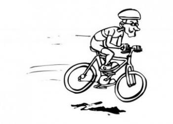 Puluhan Perwira Polda Riau Gowes Bareng wartawan