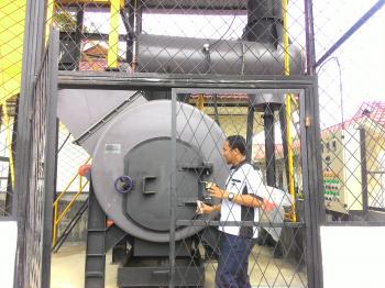 2017, Incenerator Pembakar Limbah Medis RSUD Pasir Pangaraian Beroperasi