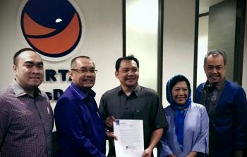 Ketua DPD Nasdem Pekanbaru tak akui Surat Dukungan DPP ke Ramli - Irvan