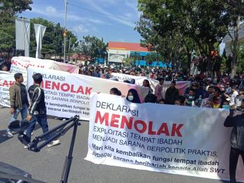 Riau Tolak Eksploitasi Rumah Ibadah jadi Sarana menebar Politik Fitnah & Kebencian