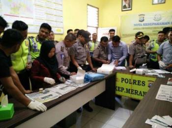 Waduh! Belasan Personel Polres Meranti Positf Narkoba