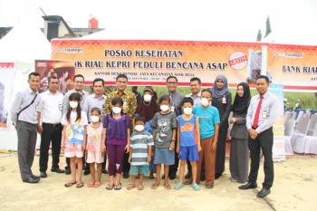 BRK Dirikan Posko Kesehatan Kabut Asap di Pandau