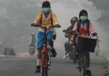 Kabut asap, Siswa Sekolah Dasar di Inhu diliburkan