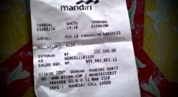 Nasabah Bank Mandiri di Riau ini kaget, saldonya meledak jadi Rp99 trilyun
