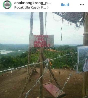 Wisata Ulu Kasok Kampar yang mirip Raja Ampat ini dikawat, Netizen: pak kipli berang