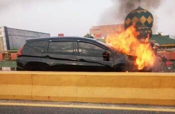 2 kali Terbakar di Pekanbaru, Netizen: Mitsubishi Xpander Tak Layak Uji