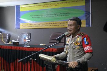 Forum Kerukunan Umat Beragama Riau dialog lintas pemuda, ini pesan Kapolda