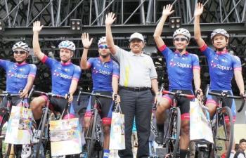 57 Pebalap Bertahan di Stage III Tour De Siak