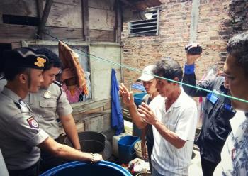 Pasutri di Dumai tersetrum listrik, Istri tewas, Suami lemas