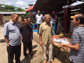 Blusukan ke pasar Rumbai, SUA kaget pedagang mengeluh soal revitalisasi kios