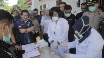 Sabu dalam karung pisang itu ternyata kualitasnya nomor wahid, akhirnya dimusnahkan