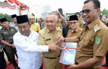 SPAM Rodulis di Rohil Resmi Dilaksanakan