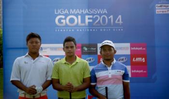 Pegolf dari Universitas Riau Juarai Liga Mahasiswa (LIMA) Golf 2014