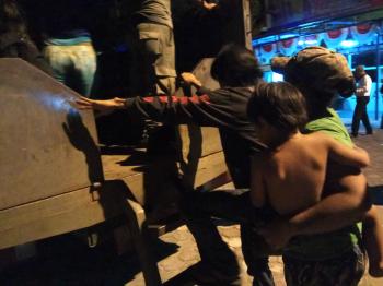 Miris, Bocah Jalanan Tertangkap Tim Yustisi Pekanbaru Tanpa Sehelai Benang