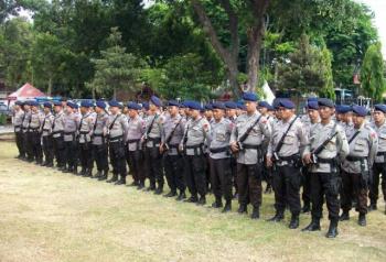 478 Personil Polres Rohul Siap Amankan Pilkada Serentak 2015!