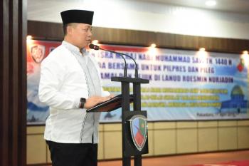 Danlanud RSN serukan pelaksanaan pemilihan umum damai dan sejuk