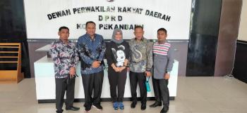 Konsultasi Masalah Publikasi, DPRD Dumai Sambangi DPRD Pekanbaru