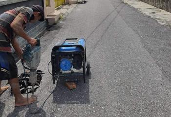 Galian Pipa Gas Di Pekanbaru Abaikan Keselamatan Pengguna Jalan