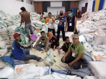 Beras Sembako Pemko Pekanbaru diinjak di Gudang, ini kata Direktur SPM