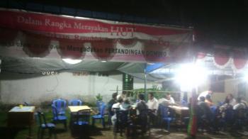 Hari Merdeka, Warga Kelurahan Delima Pekanbaru Tanding Domino