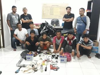 Polda Riau Kembali Tangkap Sindikat Pencuri Minyak Mentah