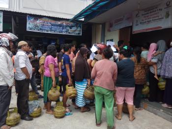 Tiga Pangkalan Elpiji Subsidi di Pekanbaru "Dibekukan"