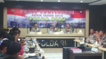 Refleksi 2014, Kapolda Riau minta warga tak membakar lahan