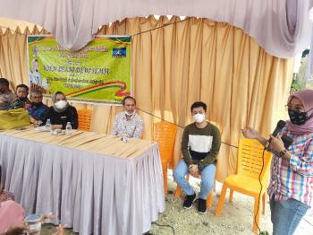 Reses Roem Diani Dewi di Rintis Serap Persoalan Air Bersih