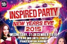 Sambut taon baru, hotel Pangeran taja "Inspired Party", pasti meriah