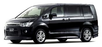 Tampil Perdana di Sumatera, Mitsubishi Delica Nongol di Pekanbaru