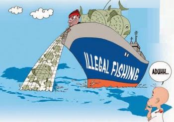 Empat Nelayan Malaysia Curi Ikan di Perairan Bengkalis