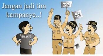 Unggah foto salah satu paslon di medsos 2 ASN Pelalawan kena sanksi