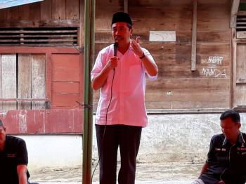 9 Desa di Kampar Kiri terisolir dan berstatus kawasan hutan. Warga minta ini ke Syamsuar
