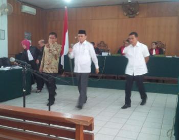 Dicecar Jaksa, Eks Anggota DPRD Riau Gumpita pakai Jurus Lupa