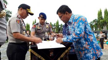 Kapolda Riau didesak kembalikan pompa air pemberian RAPP & Sinarmas