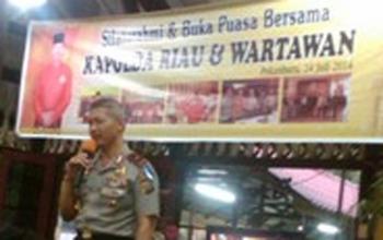 Pentingnya Silahturahmi Antar Polisi dan Insan Pers