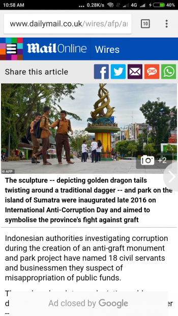 Saat Media Eropa Soroti Korupsi Taman Anti "Rasuah" Pekanbaru