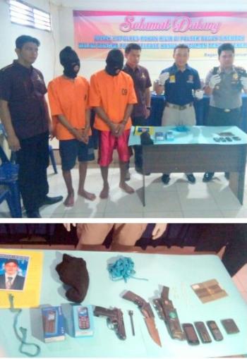 Kapolsek Bagan Sinembah Pimpin Perburuan Perampok Sampai Ke Sumut