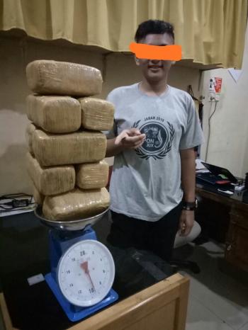Remaja 16 Tahun Tertangkap Miliki 9 Kg Ganja