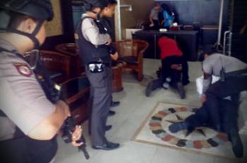 Waspada Teror di Markas, Polresta Pekanbaru latih kesigapan personil