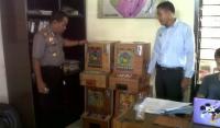 Bikin "Rusak" Siswa di Rohul, Polisi Sikat 4 Mesin Judi Jackpot