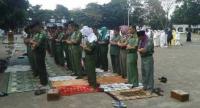 Pagi Tadi, Pj Bupati Inhu dan Ribuan PNS Gelar Shalat Istisqa