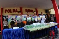 Polda Riau Sita 41 Kilogram Sabu-sabu 