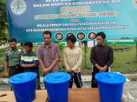 Empat Tersangka Pembantai Beruang Madu Terancam Lima Tahun Penjara