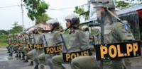 Satpol PP Rekrut 360 Linmas Jelang Pilwako Pekanbaru