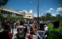 Usai dari RSUD, ratusan warga "serbu" Mapolres Meranti, 1 orang tewas