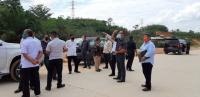 Progres Pekerjaan 60 Persen, Komisi IV DPRD Pekanbaru Sidak Proyek Jalan Lingkar 70