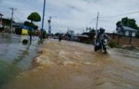 Air Sungai Batang Lubuh Meluap, Ratusan Rumah Warga Terendam