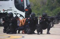 Paskhas TNI AU bebaskan sandera di Bandara SSK II Pekanbaru 